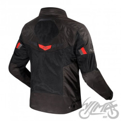KURTKA LS2 GARDA AIR MAN BLACK RED XL