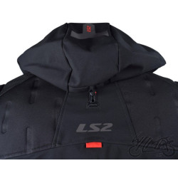 KURTKA LS2 ZIRCONIUM MAN BLACK RED S