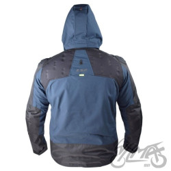 KURTKA LS2 ZIRCONIUM MAN BLUE BLACK H-V YEL XL