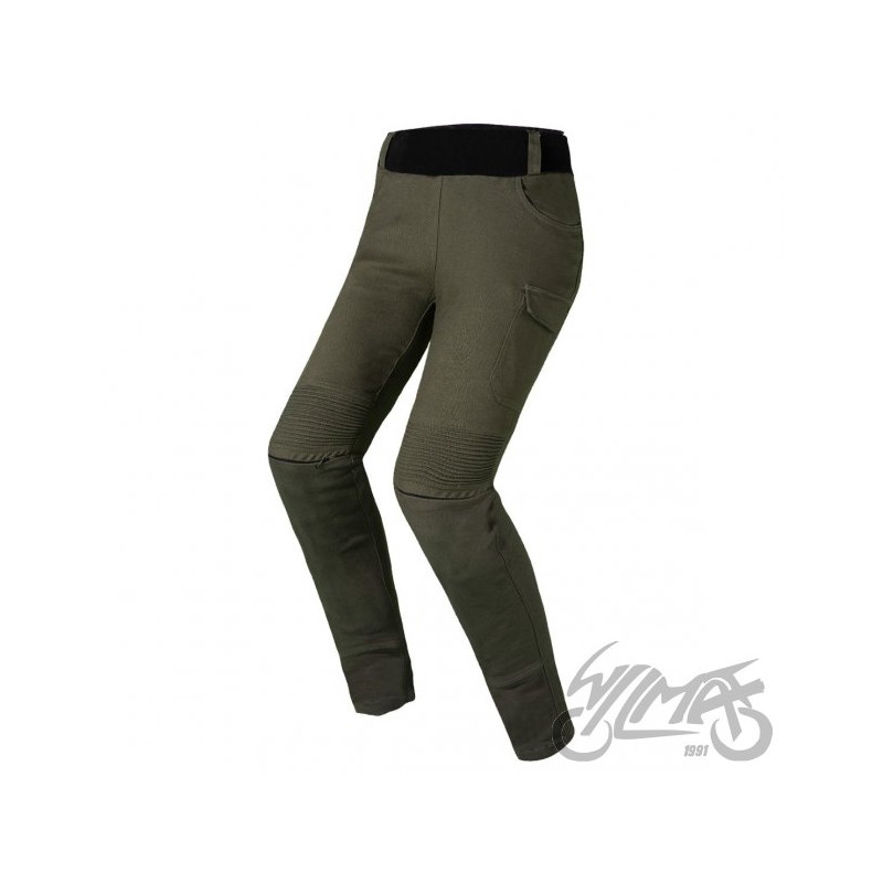 SPODNIE LS2 ROUTER LADY OLIVE GREEN  L