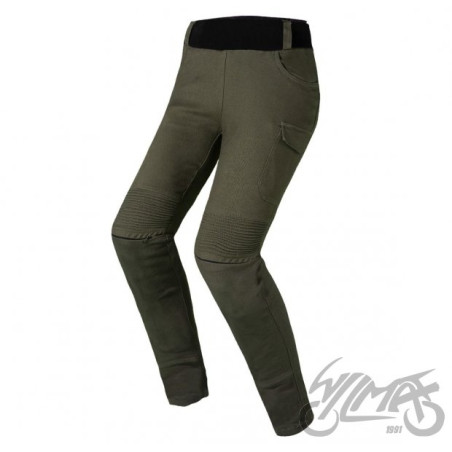 SPODNIE LS2 ROUTER LADY OLIVE GREEN  L