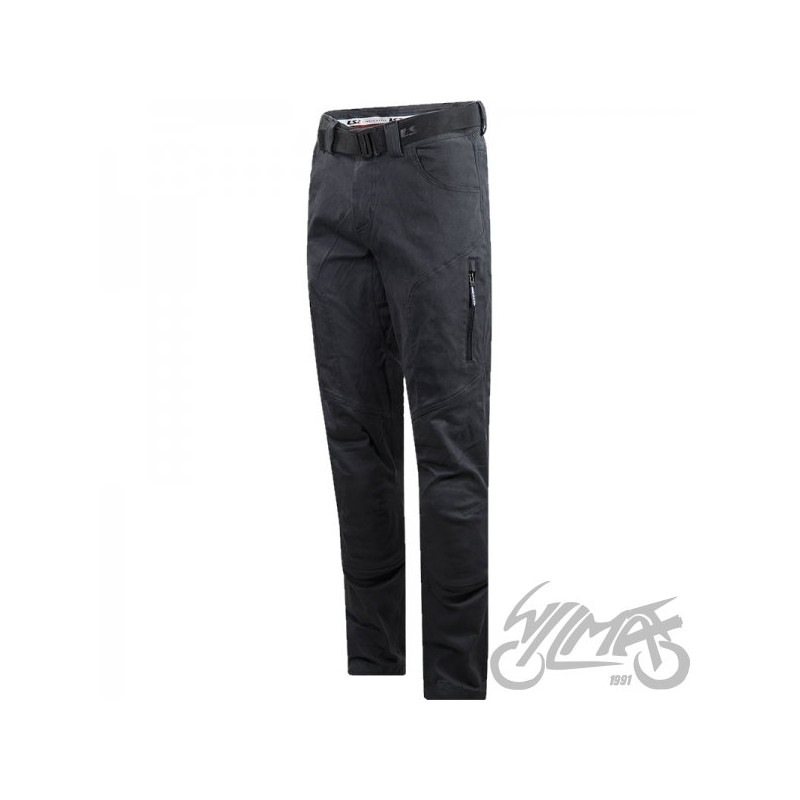 SPODNIE LS2 STRAIGHT MAN DARK GREY  L