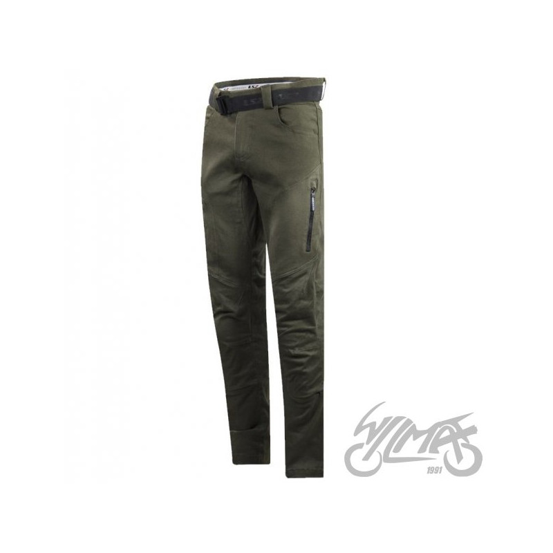 SPODNIE LS2 STRAIGHT MAN OLIVE GREEN  3XL