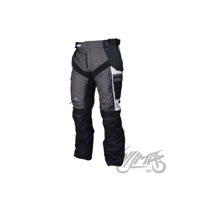 SPODNIE LS2 NORWAY MAN BLACK GREY L