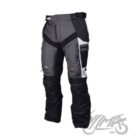 SPODNIE LS2 NORWAY MAN BLACK GREY XXL