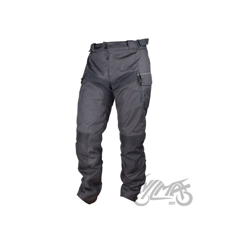 SPODNIE LS2 TRAVEL MAN BLACK DARK GREY SHORT 5XL