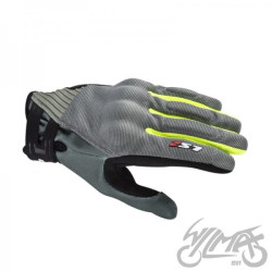 RĘKAWICE LS2 DART 2 MAN GREY YELLOW L