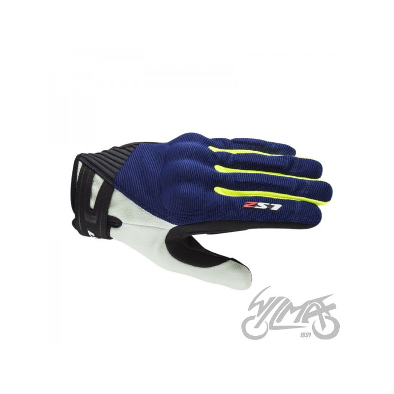 RĘKAWICE LS2 DART 2 MAN BLUE YELLOW L
