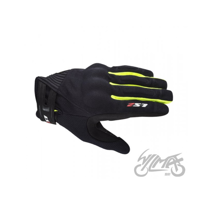 RĘKAWICE LS2 DART 2 MAN BLACK YELLOW S