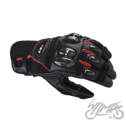 RĘKAWICE LS2 SPARK 2 MAN BLACK RED L