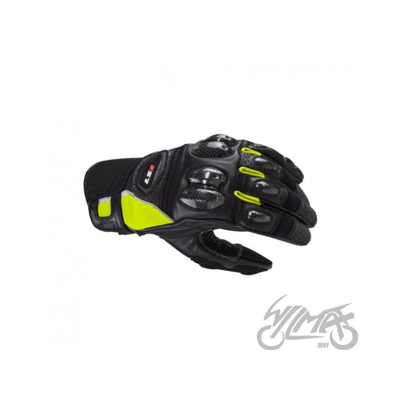 RĘKAWICE LS2 SPARK 2 MAN BLACK H-V M