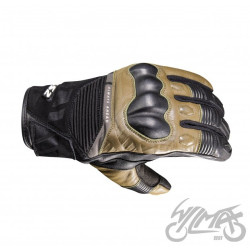 RĘKAWICE LS2 OCTANE WP LEATHER MAN BLACK GREEN XL