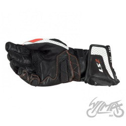 RĘKAWICE LS2 SWIFT RACING MAN BLACK RED M