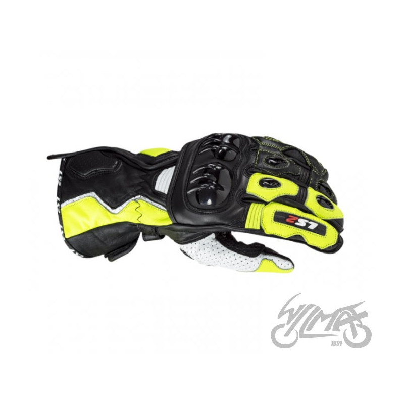 RĘKAWICE LS2 SWIFT RACING MAN BLACK YELLOW M