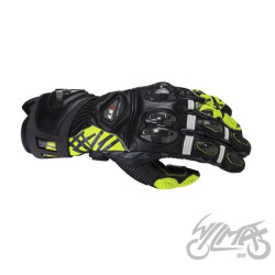 RĘKAWICE LS2 FENG RACING BLACK H-V YELLOW L