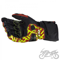 RĘKAWICE LS2 FENG RACING RED H-V YELLOW XXL