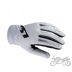 RĘKAWICE LS2 BEND MAN WHITE GREY S