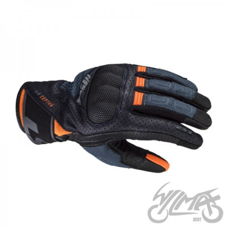 RĘKAWICE LS2 AIR RAPTOR MAN DARK BLUE H-V ORANGE S