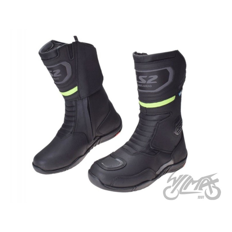 BUTY LS2 GOBY MAN WP BLACK H-V YELLOW 39