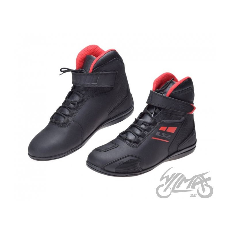 BUTY LS2 GARRA MAN BLACK RED 42