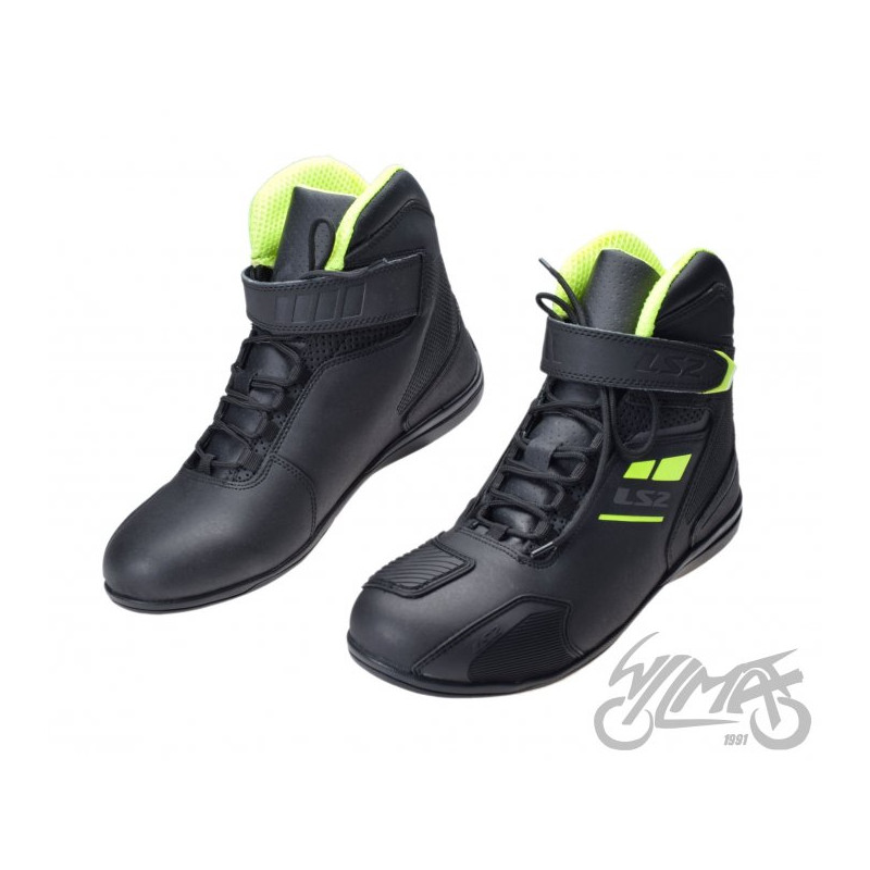 BUTY LS2 GARRA MAN BLACK H-V YELLOW 44