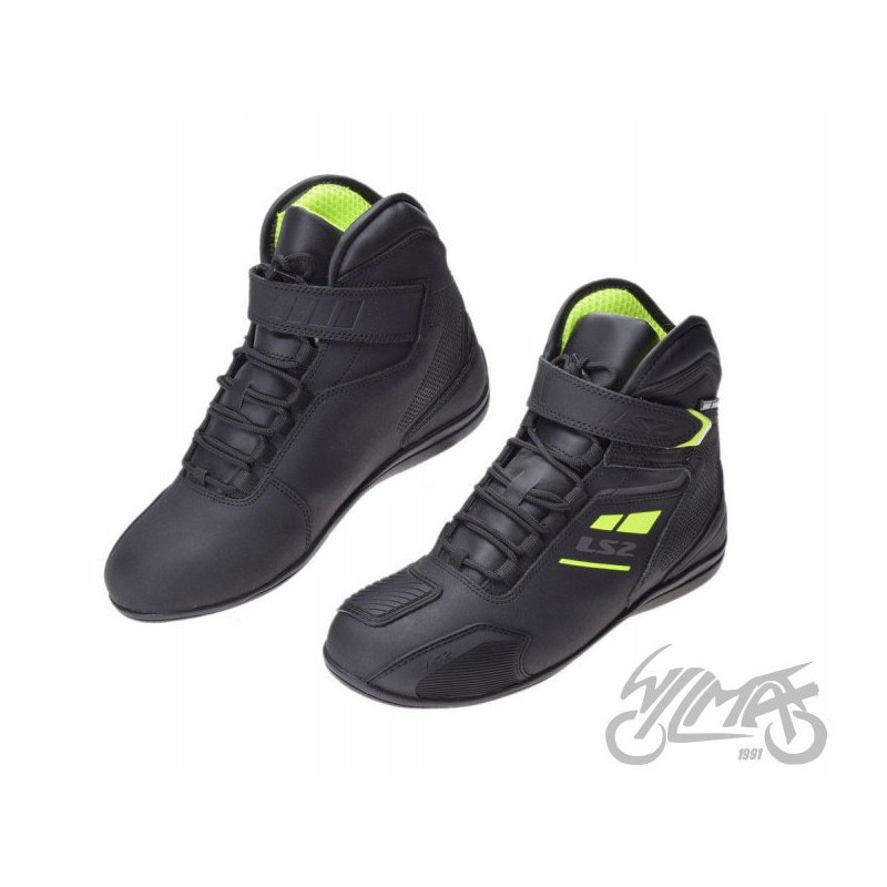 BUTY LS2 GARRA MAN WP BLACK H-V YELLOW 40