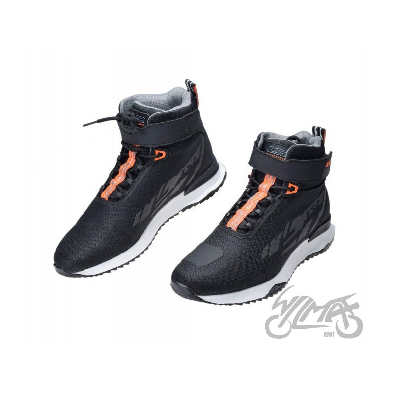 BUTY LS2 ACRUX MAN BLACK H-V ORANGE 43