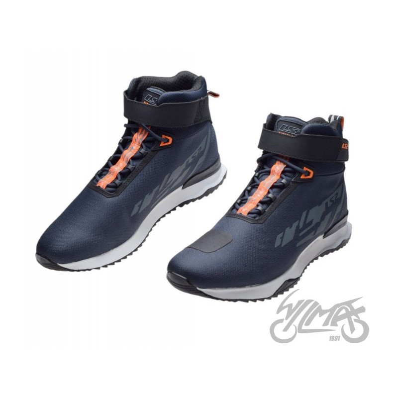 BUTY LS2 ACRUX MAN DARK BLUE H-V ORANGE 41