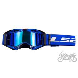 GOGLE LS2 AURA PRO CZARNO-NIEBIESKIE LUSTRZANKA