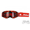 GOGLE LS2 AURA ENDURO CZERWONE PINLOCK EXTRA