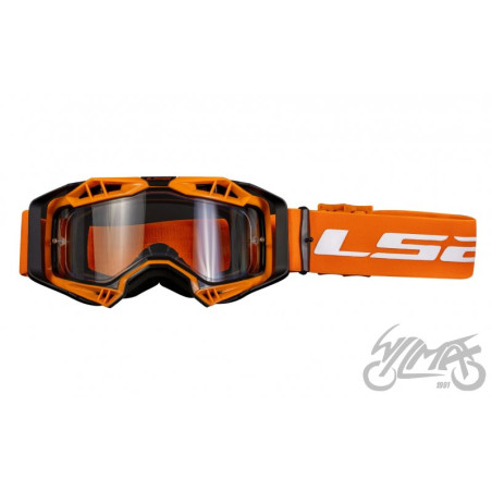 GOGLE LS2 AURA ENDURO POMARAŃCZOWE PINLOCK EXTRA