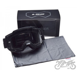 GOGLE LS2 CHARGER CZARNE CLEAR VISOR