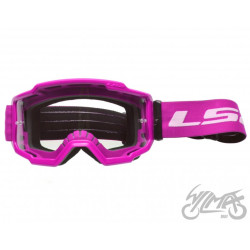 GOGLE LS2 CHARGER RÓŻOWE CLEAR VISOR