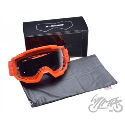 GOGLE LS2 CHARGER POMARAŃCZOWE CLEAR VISOR