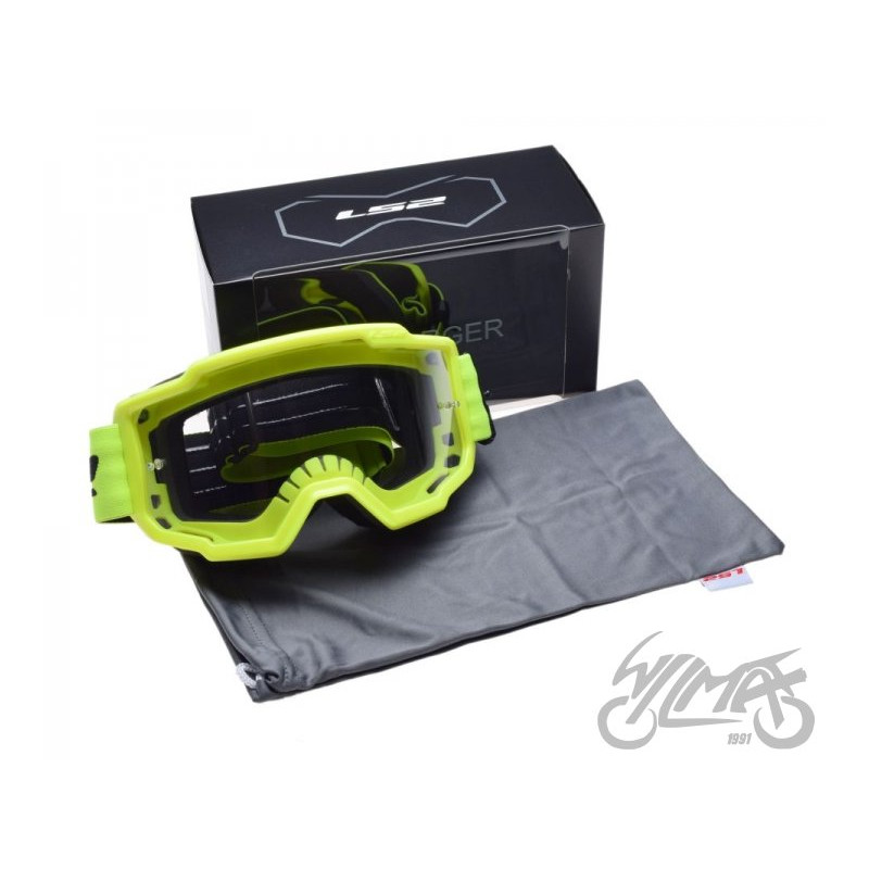 GOGLE LS2 CHARGER ŻÓŁTE CLEAR VISOR