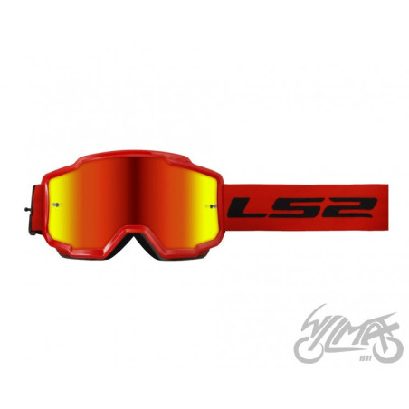 GOGLE LS2 CHARGER CZERWONE