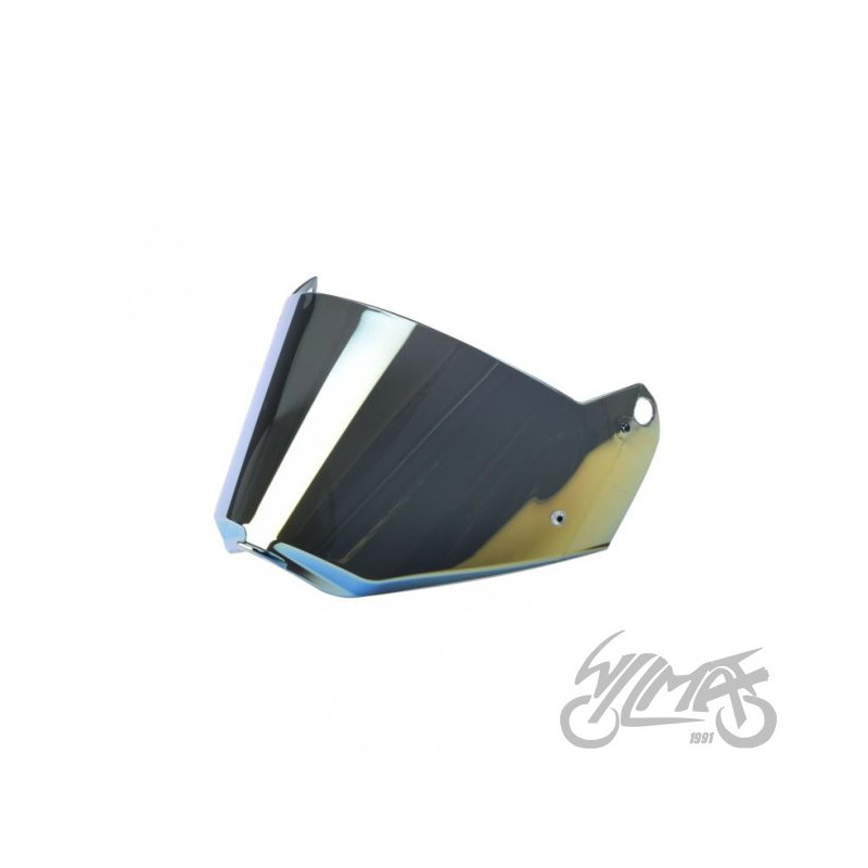 SZYBA KASKU MX436 LUSTRZANKA ZŁOTA NA PINLOCK