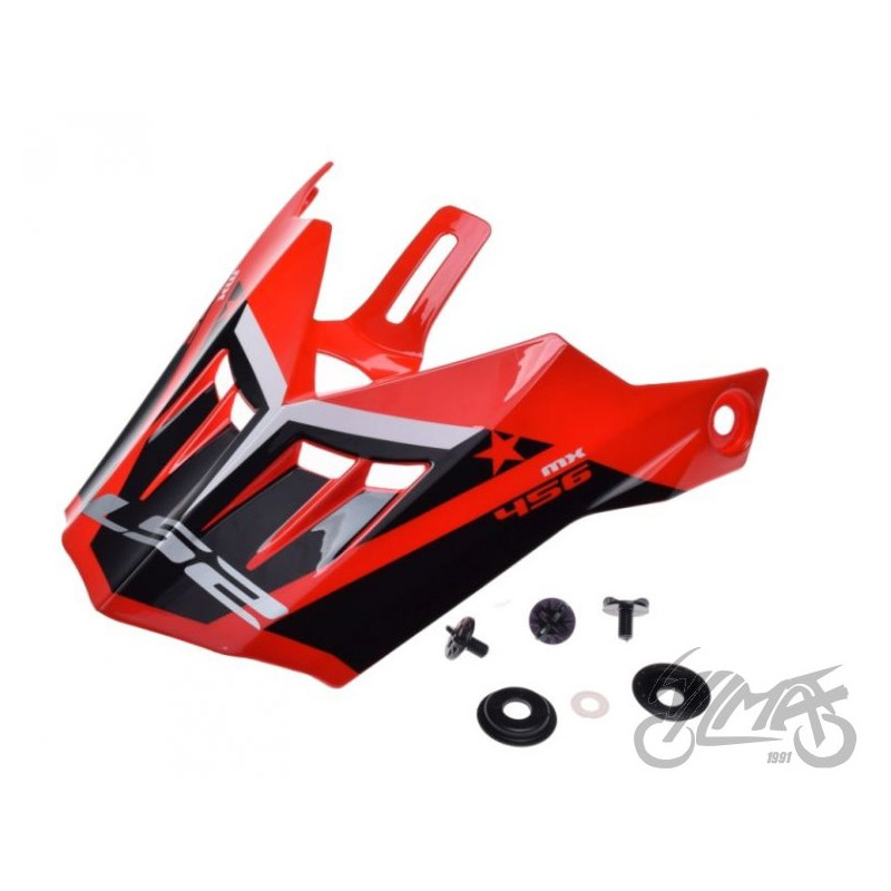 DASZEK KASKU MX456 RALLIE RED