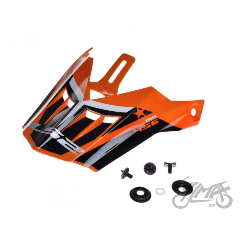 DASZEK KASKU MX456 RALLIE ORANGE