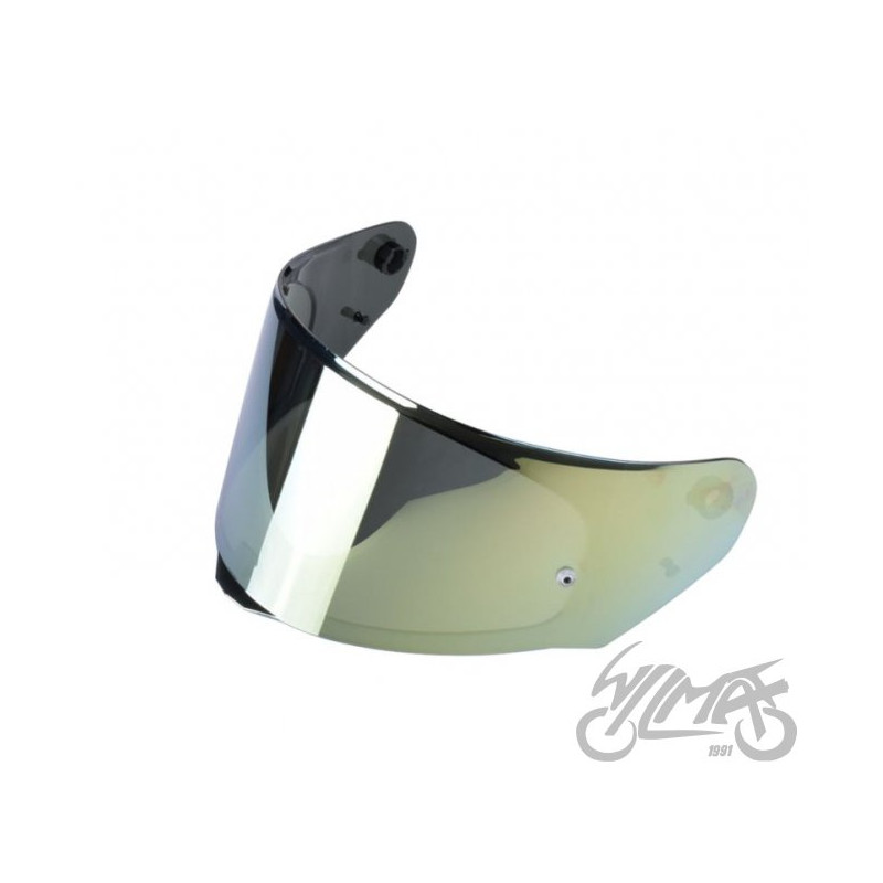 SZYBA KASKU FF320 FF353 FF800 LUSTRZANA ZŁOTA NEW