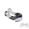 SZCZĘKA KASKU LS2 FF325 CIVIK WHITE BLACK