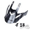 DASZEK KASKU MX436 EVO KNIGHT TITANIUM WHITE
