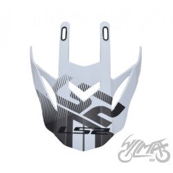 DASZEK KASKU MX436 EVO EVOLVE WHITE BLACK