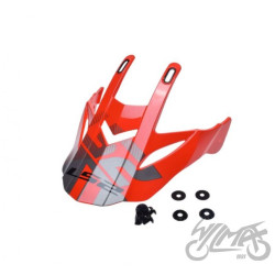 DASZEK KASKU MX436 EVO EVOLVE RED WHITE