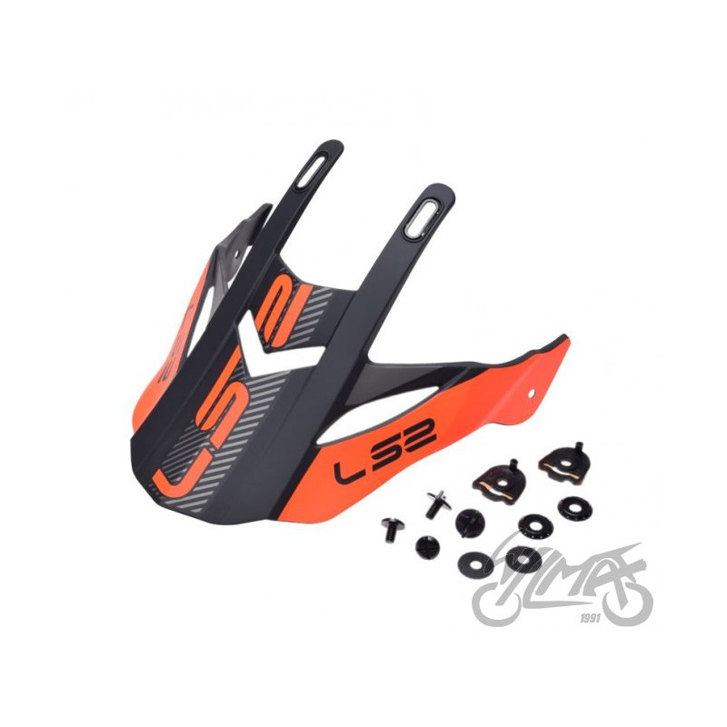 DASZEK KASKU MX436 EVO ADVENTURER BLACK orange
