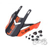 DASZEK KASKU MX436 EVO ADVENTURER BLACK orange
