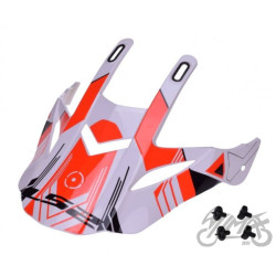 DASZEK KASKU MX436 TRIGGER W/B RED