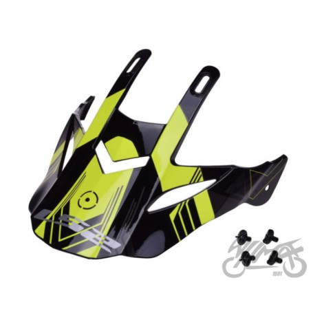 DASZEK KASKU MX436 TRIGGER B HI-VIS YELLOW