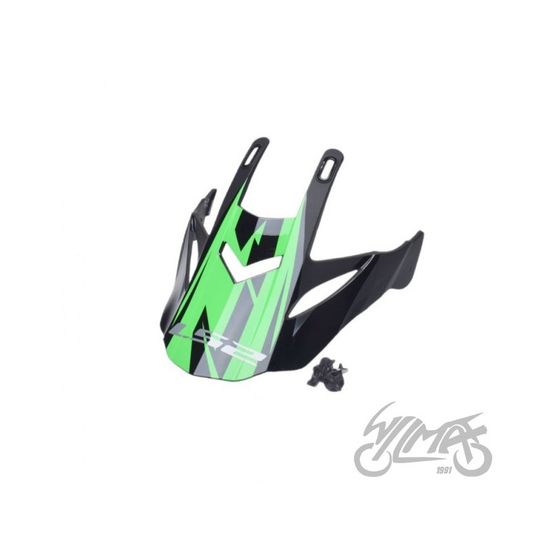 DASZEK KASKU MX437 EVO ROAR BLACK GREEN