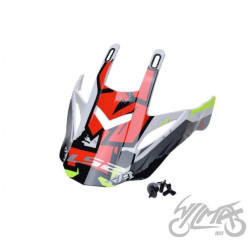DASZEK KASKU MX437 EVO CRUSHER BLACK RED
